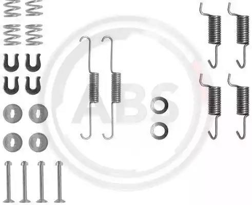 Ремкомплект колодок тормозных 0788Q ABS 0788Q