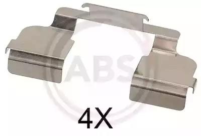 Ремкомплект колодок тормозных 1698Q ABS 1698Q