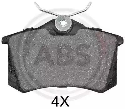 Колодки тормозные 366231 ABS 366231