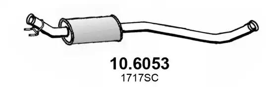 Глушитель 106053 ASSO 106053