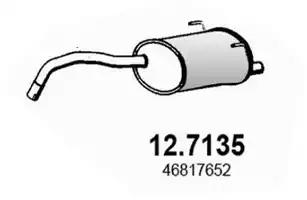 Глушитель 127135 ASSO 127135
