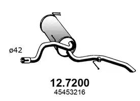 Глушитель 127200 ASSO 127200