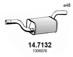 Резонатор 147132 ASSO 147132