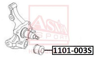 Сайлентблок 1101003S ASVA 1101003S