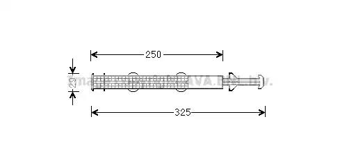 Осушитель кондиционера STD043 AVA STD043