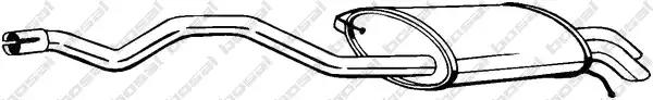 Глушитель 286477 BOSAL 286477