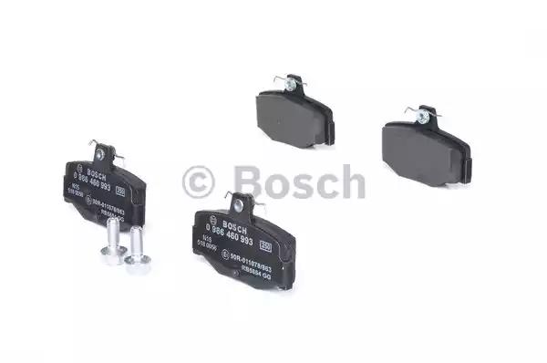 Колодки тормозные 0986460993 BOSCH 0986460993