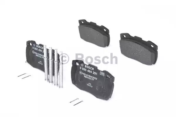 Колодки тормозные 0986494291 BOSCH 0986494291
