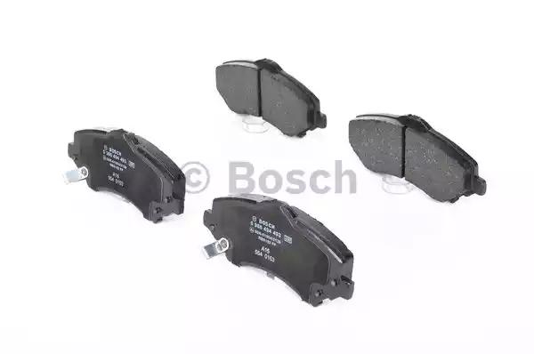 Колодки тормозные 0986494493 BOSCH 0986494493