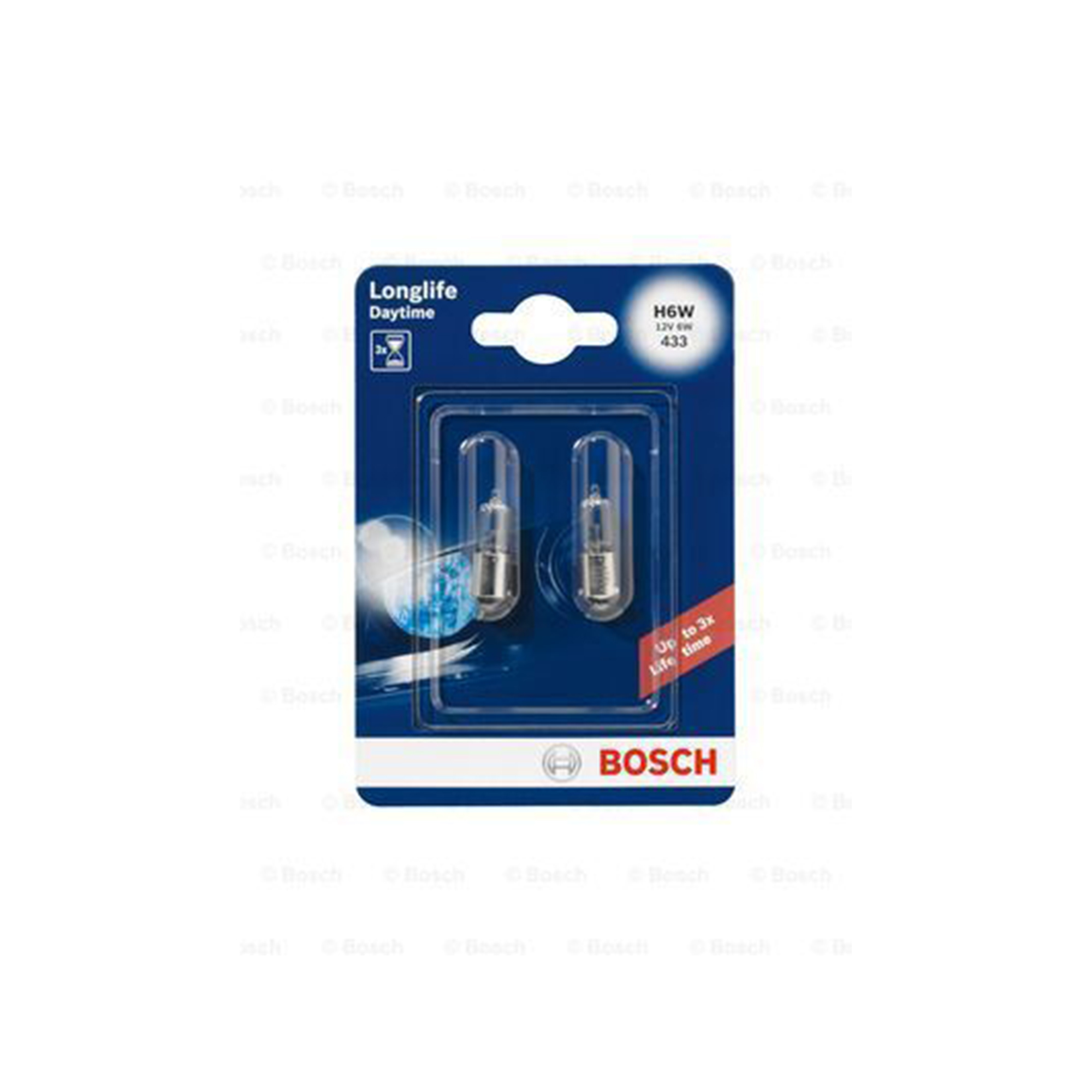 Лампы галогеновые H6W BOSCH 1987301061