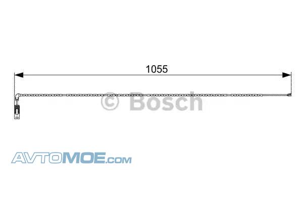 Датчик износа колодок 1987473001 BOSCH 1987473001