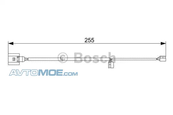 Датчик износа колодок 1987473013 BOSCH 1987473013