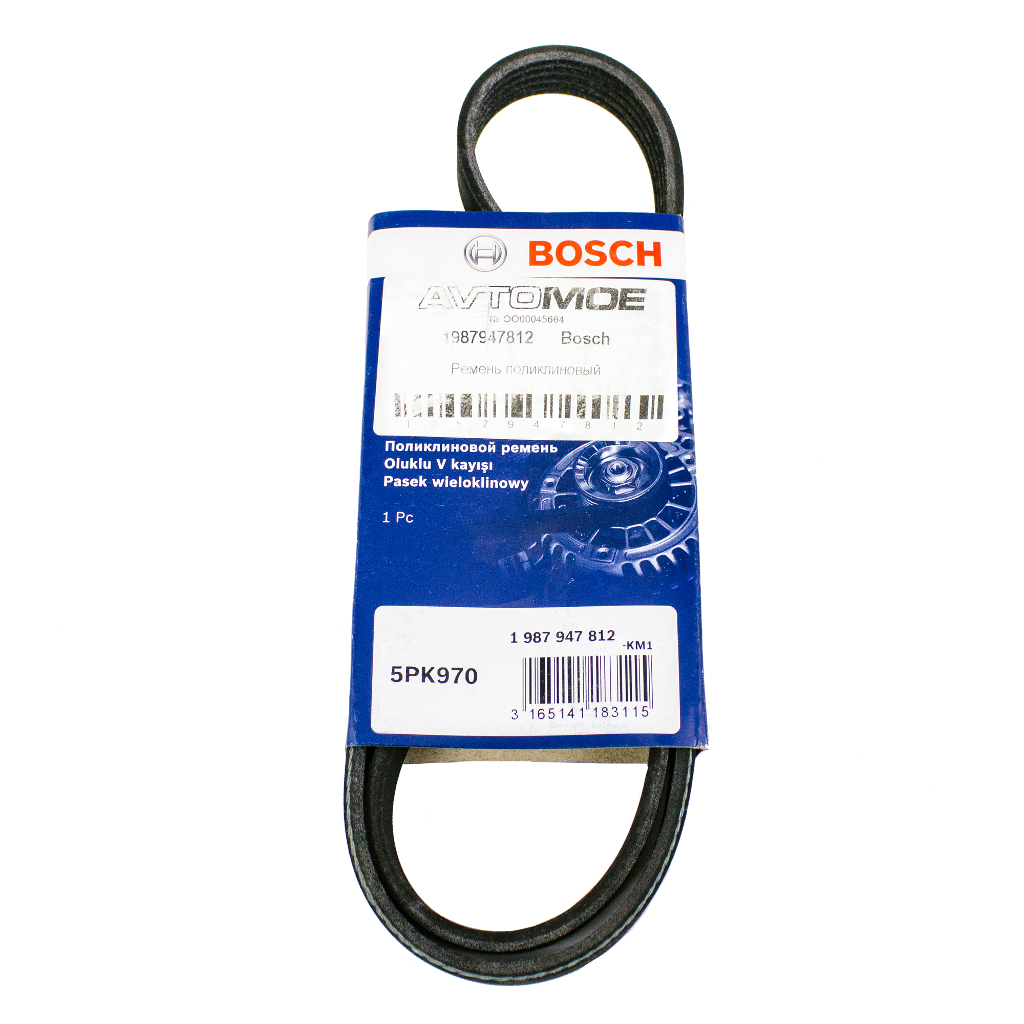 Ремень поликлиновой 1987947812 BOSCH 1987947812