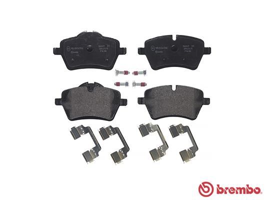 Колодки тормозные P06086 BREMBO P06086
