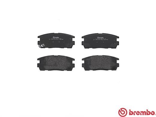 Колодки тормозные P10004 BREMBO P10004