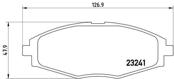 Колодки тормозные P15006 BREMBO P15006