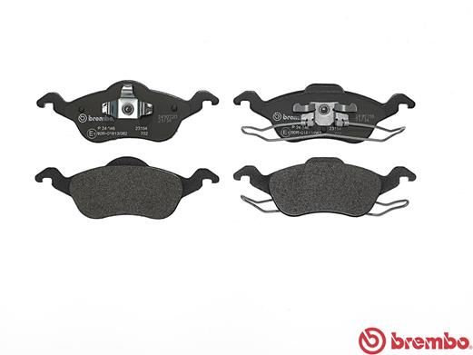 Колодки тормозные P24046 BREMBO P24046