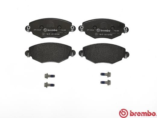 Колодки тормозные P24060 BREMBO P24060