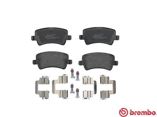 Колодки тормозные P24078 BREMBO P24078