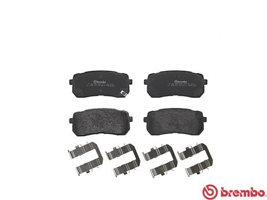 Колодки тормозные P30035 BREMBO P30035