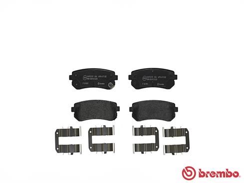 Колодки тормозные P30051 BREMBO P30051