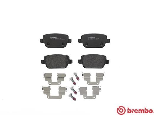 Колодки тормозные P44017 BREMBO P44017