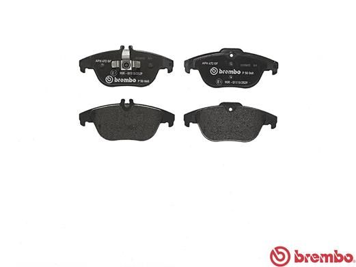 Колодки тормозные P50068 BREMBO P50068
