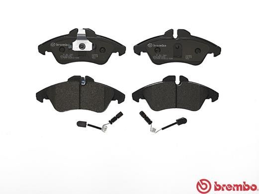 Колодки тормозные P50080 BREMBO P50080
