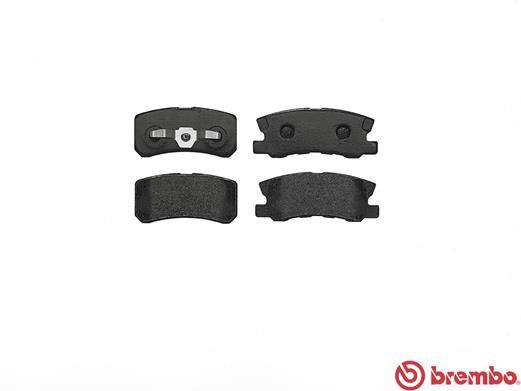 Колодки тормозные P54031 BREMBO P54031