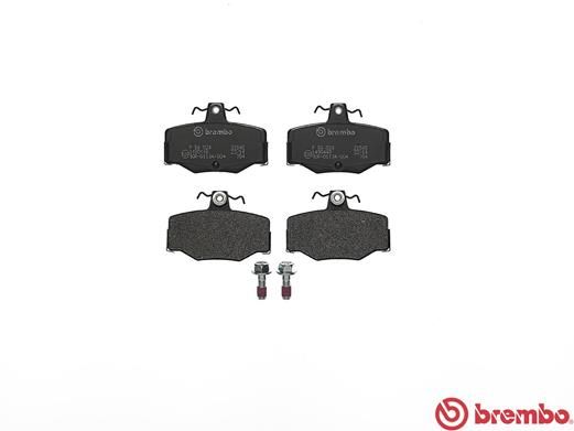 Колодки тормозные P56024 BREMBO P56024