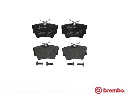 Колодки тормозные P59041 BREMBO P59041