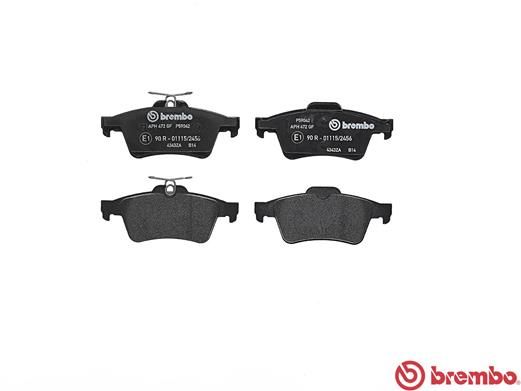 Колодки тормозные P59042 BREMBO P59042