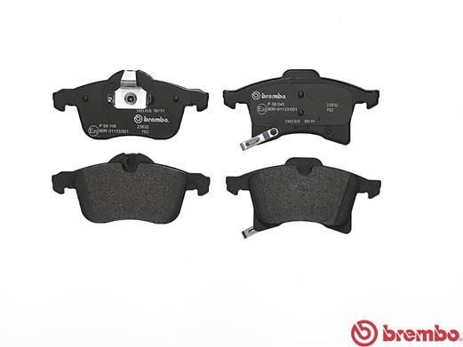 Колодки тормозные P59045 BREMBO P59045