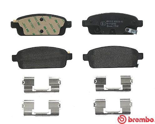 Колодки тормозные P59087 BREMBO P59087