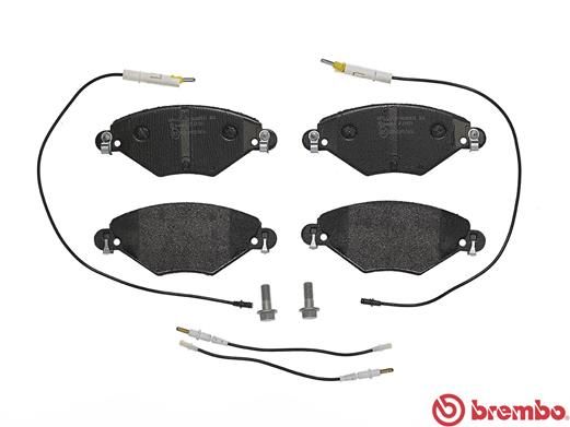 Колодки тормозные P61071 BREMBO P61071
