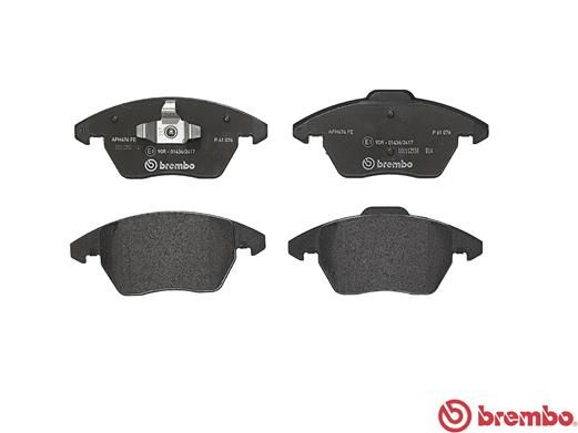 Колодки тормозные P61076 BREMBO P61076