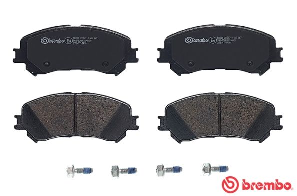 Колодки тормозные P68067 BREMBO P68067