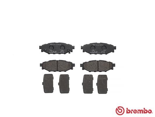 Колодки тормозные P78020 BREMBO P78020