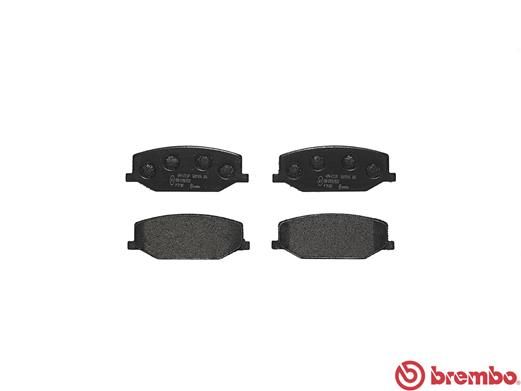 Колодки тормозные P79001 BREMBO P79001