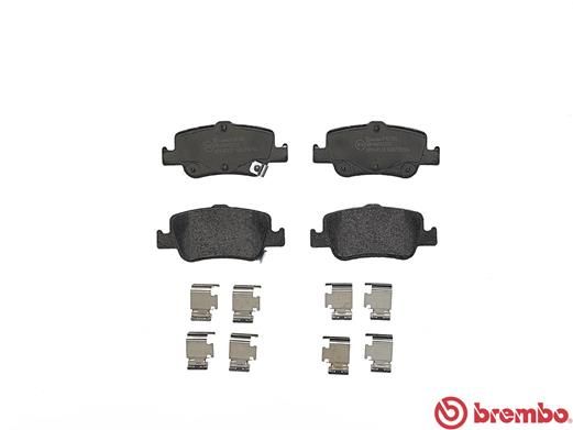 Колодки тормозные P83080 BREMBO P83080