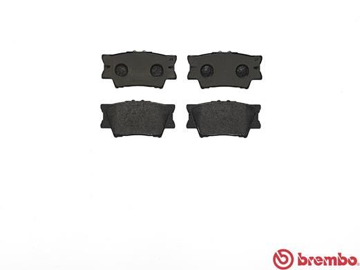 Колодки тормозные P83089 BREMBO P83089