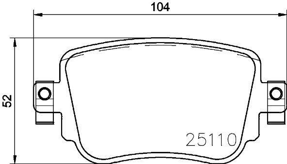 Колодки тормозные P85140 BREMBO P85140