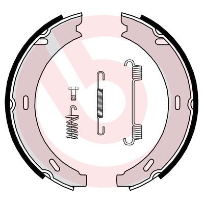Колодки тормозные S50502 BREMBO S50502