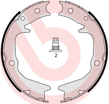 Колодки тормозные S54519 BREMBO S54519