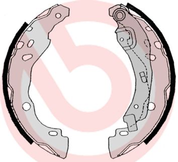 Колодки тормозные S68525 BREMBO S68525
