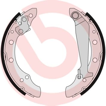 Колодки тормозные S85511 BREMBO S85511