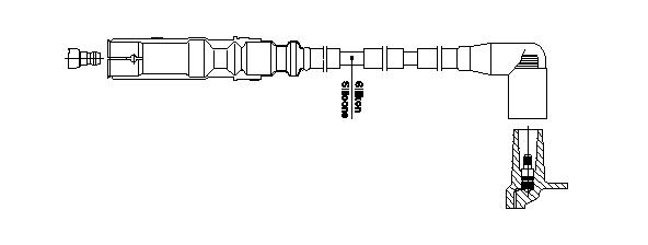 Провод зажигания 1A32H42 BREMI 1A32H42