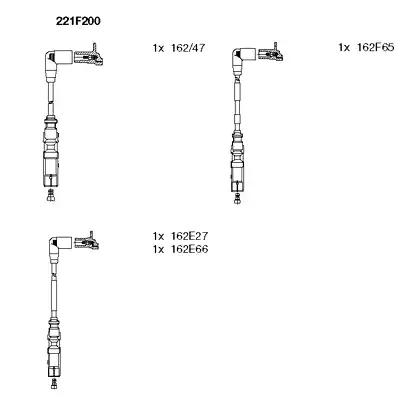 Жгут проводов 221F200 BREMI 221F200
