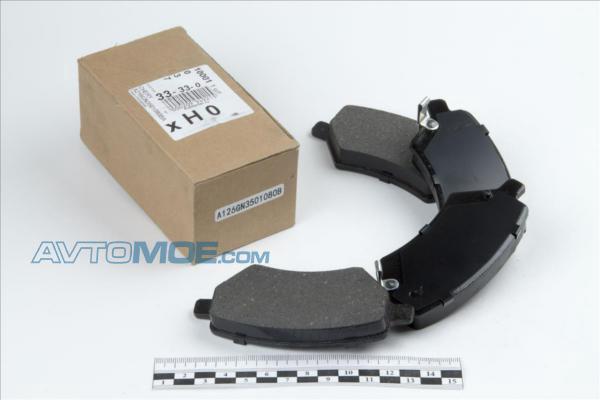 Колодки тормозные A216GN3501080BA CHERY A216GN3501080BA