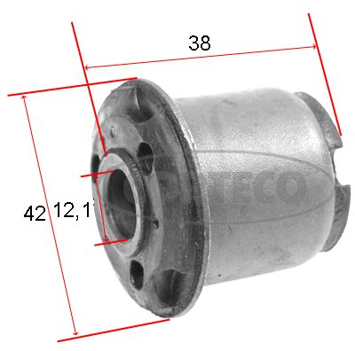 Сайлентблок 21652775 CORTECO 21652775